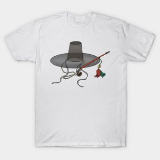 Minhwa: GAT Joseon Hat A Type (Korean traditional/folk art) T-Shirt